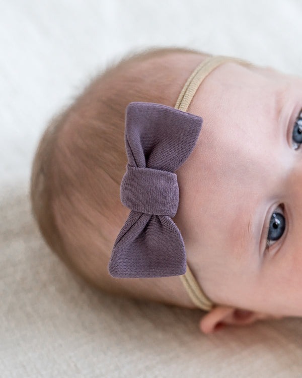 Cotton Dainty Bow Sale : Baby : Accessories : Bows : Headbands Colored Organics Cotton Dainty Bow for Babies and Kids | Colored Organics®