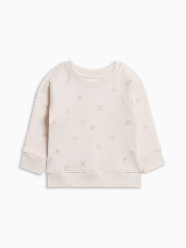 Portland Lightweight Pullover - Field Dog Baby-Kids : Tops : Pullovers : Long Sleeves KENDI by Colored Organics Portland Lightweight Pullover for Baby | Colored Organics®