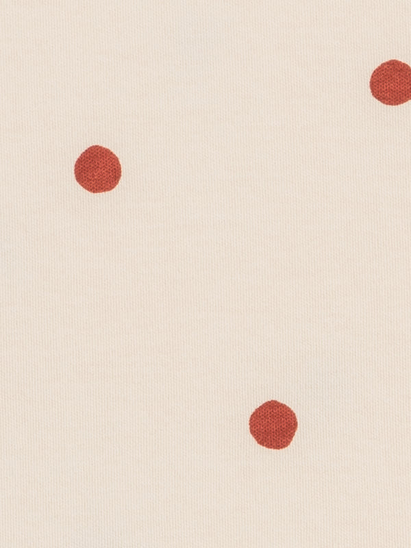 Afton Bodysuit - Barn Polka Baby : One Pieces : Bodysuits : Short Sleeves Kendi PRE ORDER Afton Bodysuit - Barn Polka | Colored Organics®