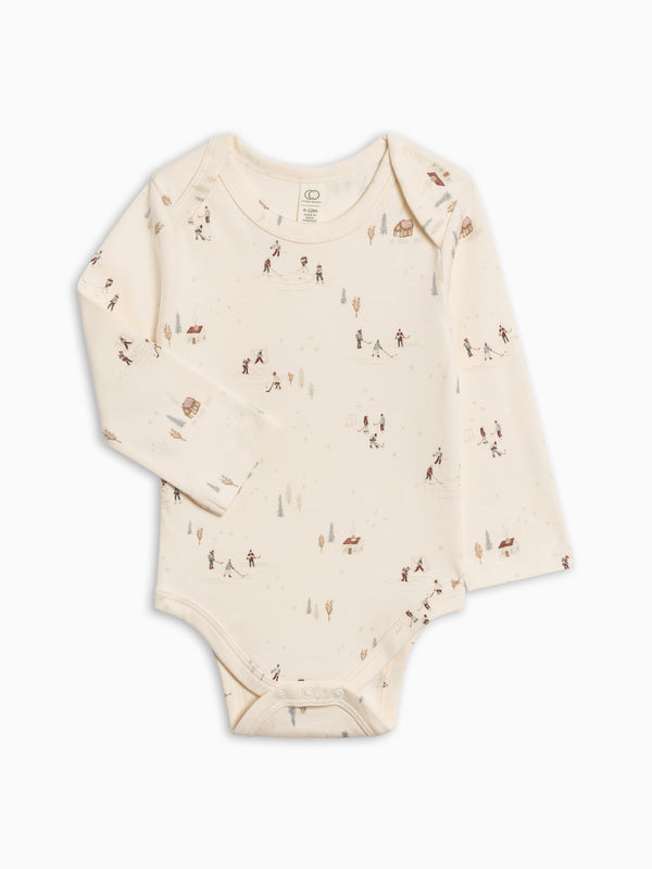 River Bodysuit Sale : Baby : One Pieces : Bodysuits : Long Sleeves Colored Organics River Bodysuit for Babies and Kids | Colored Organics®
