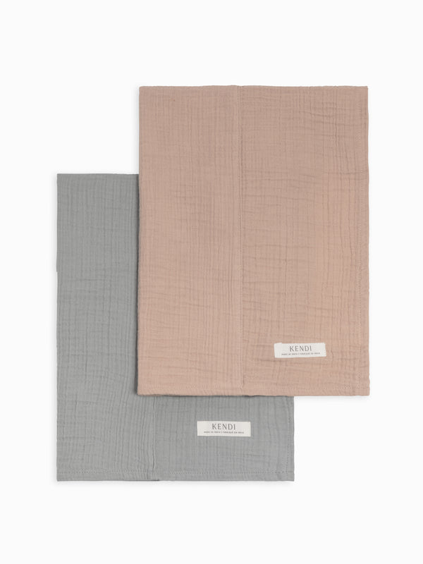 Classic Muslin Burp Cloths 2 Pack Baby : Gear : Burp Cloths : Feeding KENDI by Colored Organics Organic Muslin Baby Burp Cloths, 2 Pack | Colored Organics®