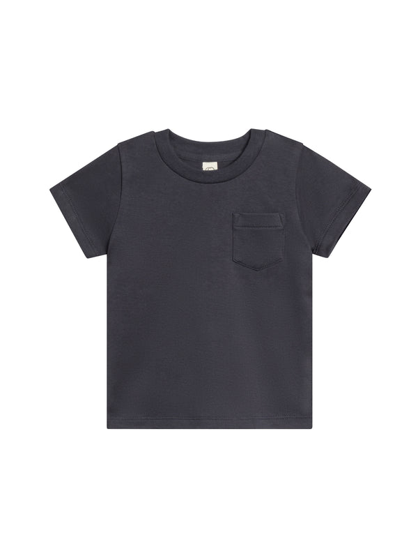 Everest Short Sleeve Tee - Navy Baby-Kids : Tops : Tees : Short Sleeves Kendi Everest Short Sleeve Tee - Navy for Baby | Colored Organics®