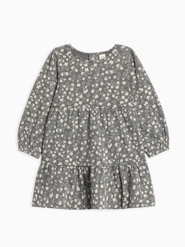 Sofia Long Sleeve Tiered Dress Sale : Baby-Kids : Dresses : Long Sleeves Colored Organics Sofia Long Sleeve Tiered Dress for Baby | Colored Organics®