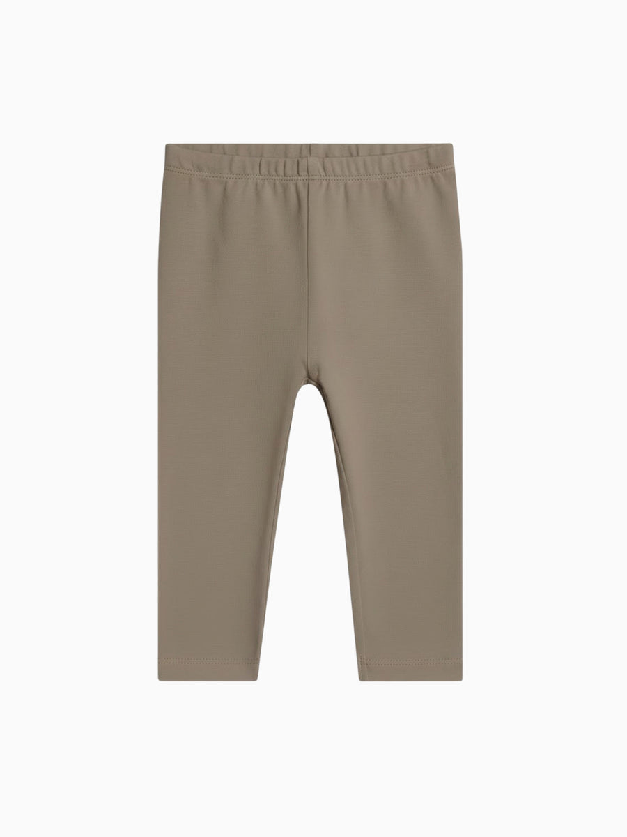 Jay Leggings - Taupe Baby-Kids : Bottoms : Leggings KENDI by Colored Organics Jay Leggings for Babies and Kids | Colored Organics®