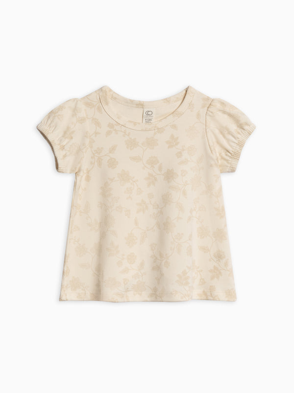 Cora Tulip Back Tee Sale : Baby-Kids : Tops : Tees : Short Sleeves Colored Organics Cora Tulip Back Tee for Babies and Kids | Colored Organics®