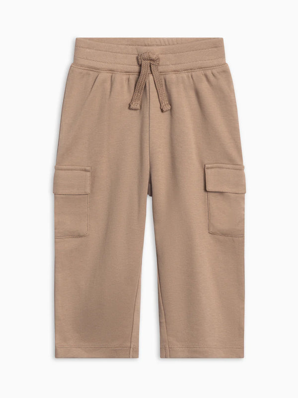 Will Cargo Pants - Taupe Baby-Kids : Bottoms : Pants KENDI by Colored Organics Will Cargo Pants for Babies and Kids | Colored Organics®