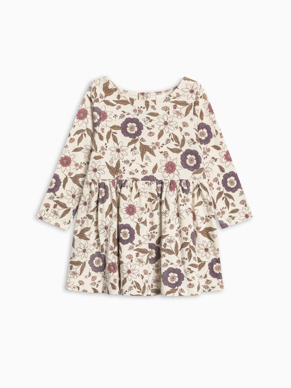 Stella Long Sleeve Swing Dress Sale : Baby-Kids : Dresses : Long Sleeves Colored Organics Stella Long Sleeve Swing Dress for Baby | Colored Organics®