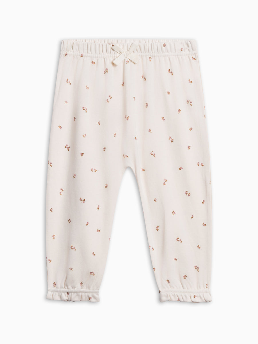 Ria Infant Ruffle Pant - Etta Floral Baby-Kids : Bottoms : Pants KENDI by Colored Organics Ria Infant Ruffle Pant | Colored Organics®