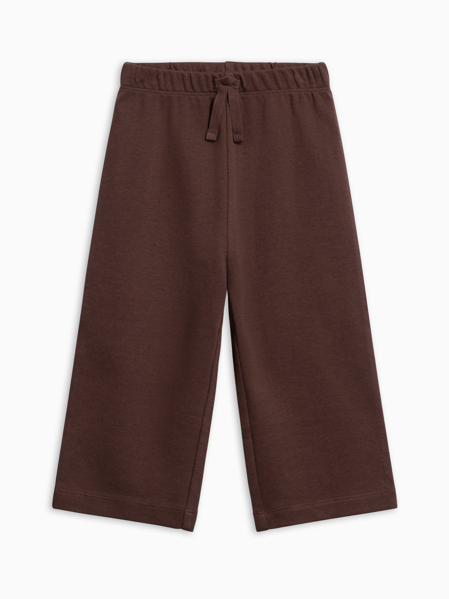 Arin Straight Leg Pant - Chestnut Baby-Kids : Bottoms : Joggers KENDI by Colored Organics Arin Straight Leg Pant | Colored Organics®