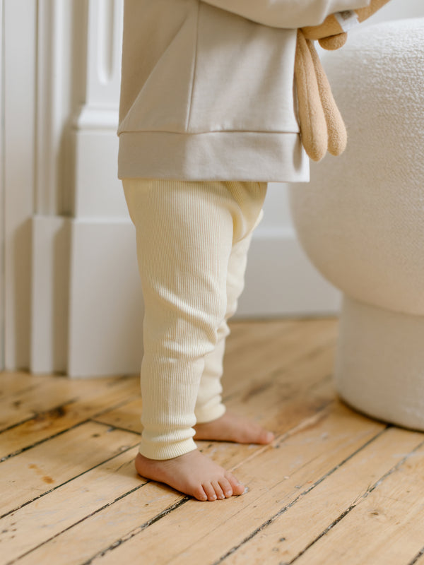 Lennon Ribbed Leggings Sale : Baby-Kids : Bottoms : Leggings KENDI by Colored Organics Lennon Ribbed Leggings for Baby | Colored Organics®