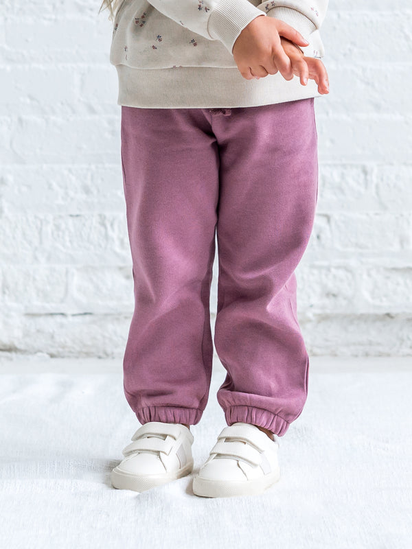 Leif Fleece Sweatpants Sale : Baby-Kids : Bottoms : Joggers Kendi Leif Fleece Sweatpants for Baby | Colored Organics®