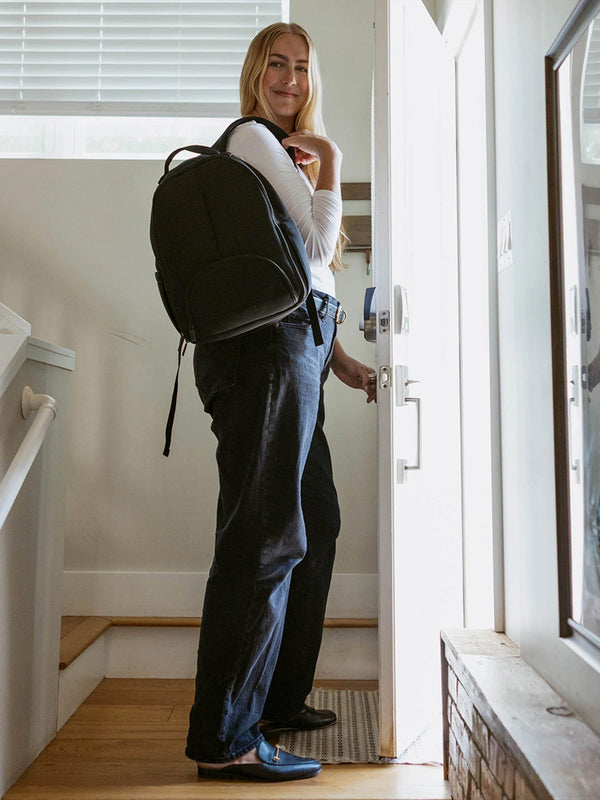 Drift Neoprene Lite Diaper Backpack Baby : Parent : Gear : Travel Parker Baby Co. Vegan Leather Baby Diaper Bag, Yuuma | Colored Organics®