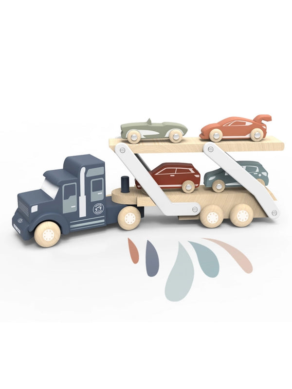 Car Transporter Kids : Toys : Wooden Speedy Monkey