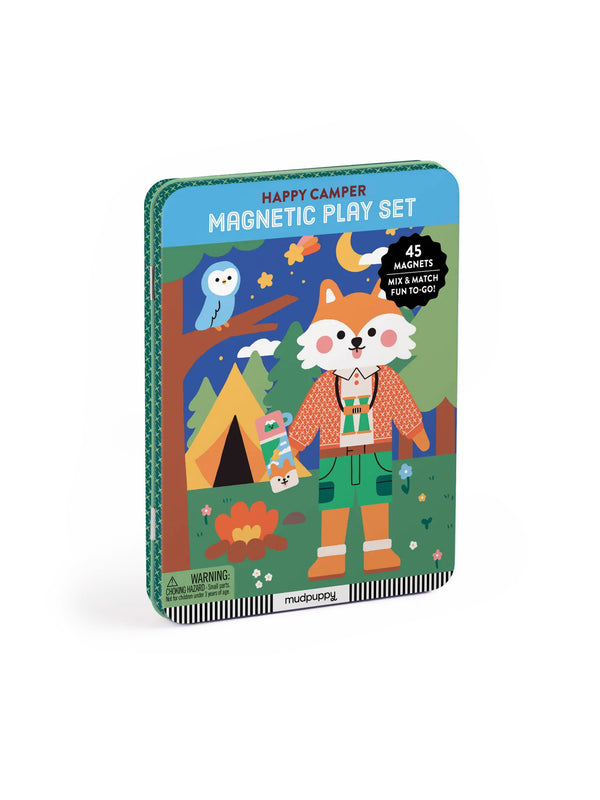Happy Camper Magnetic Play Set Baby-Kids : Toys : Puzzle Chronicle Books Organic Baby Wooden Reveal Puzzle | Colored Organics®