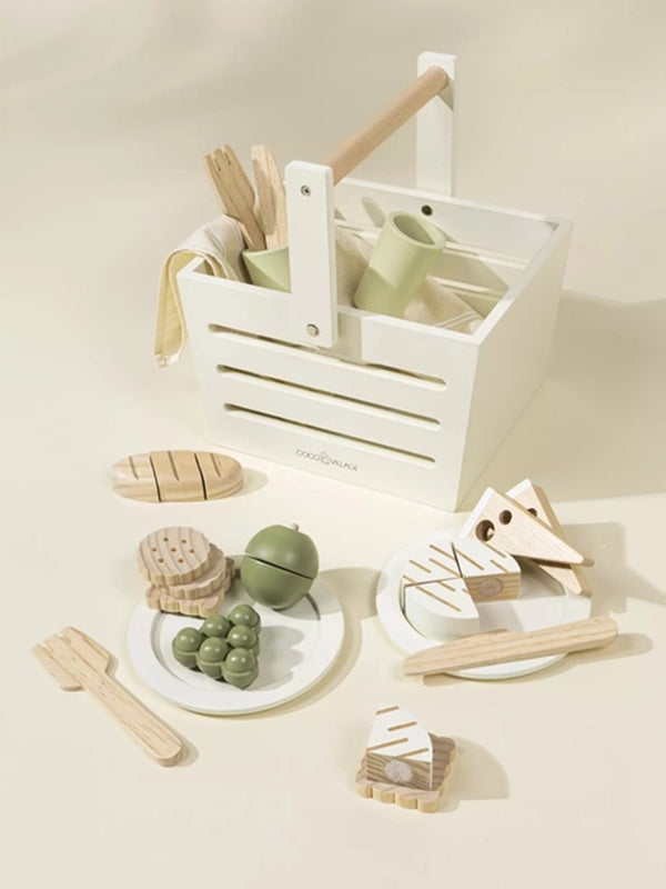 Wooden Picnic Playset Kids : Toys : Wooden Coco Village