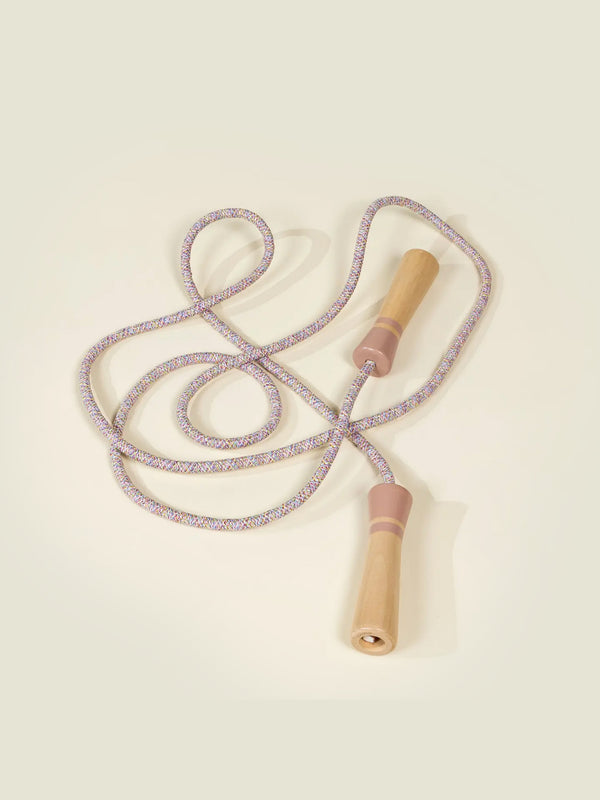 Wooden Handle Skipping Rope Baby-Kids : Toys : Pretend Play Coco Village Wooden Handle Skipping Rope for Baby | Colored Organics®