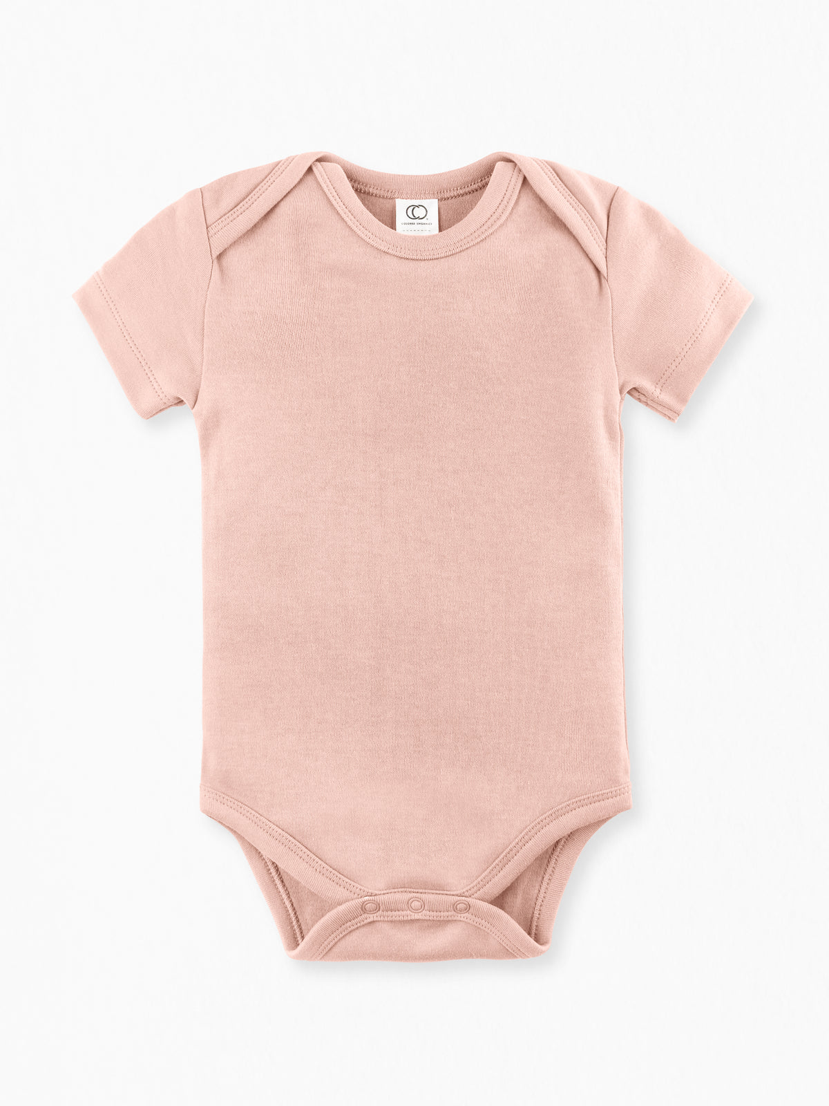 Classic Short Sleeve Bodysuit Baby : One Pieces : Bodysuits : Short Sleeves Colored Organics Short Sleeve Organic Baby Bodysuit | Colored Organics®