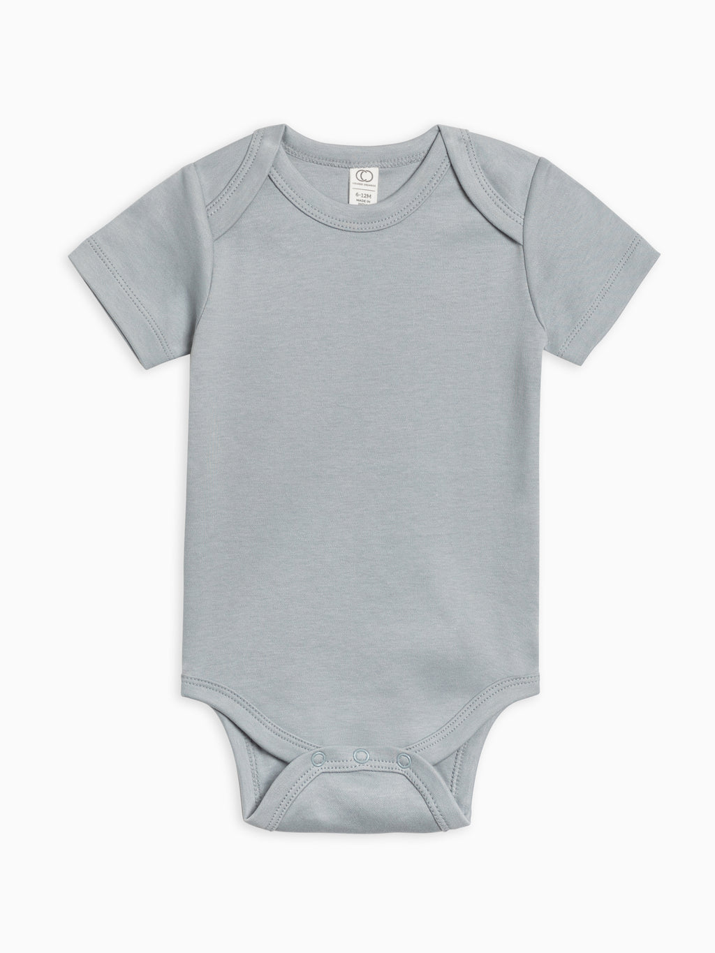 Classic Short Sleeve Bodysuit Baby : One Pieces : Bodysuits : Short Sleeves Colored Organics Short Sleeve Organic Baby Bodysuit | Colored Organics®