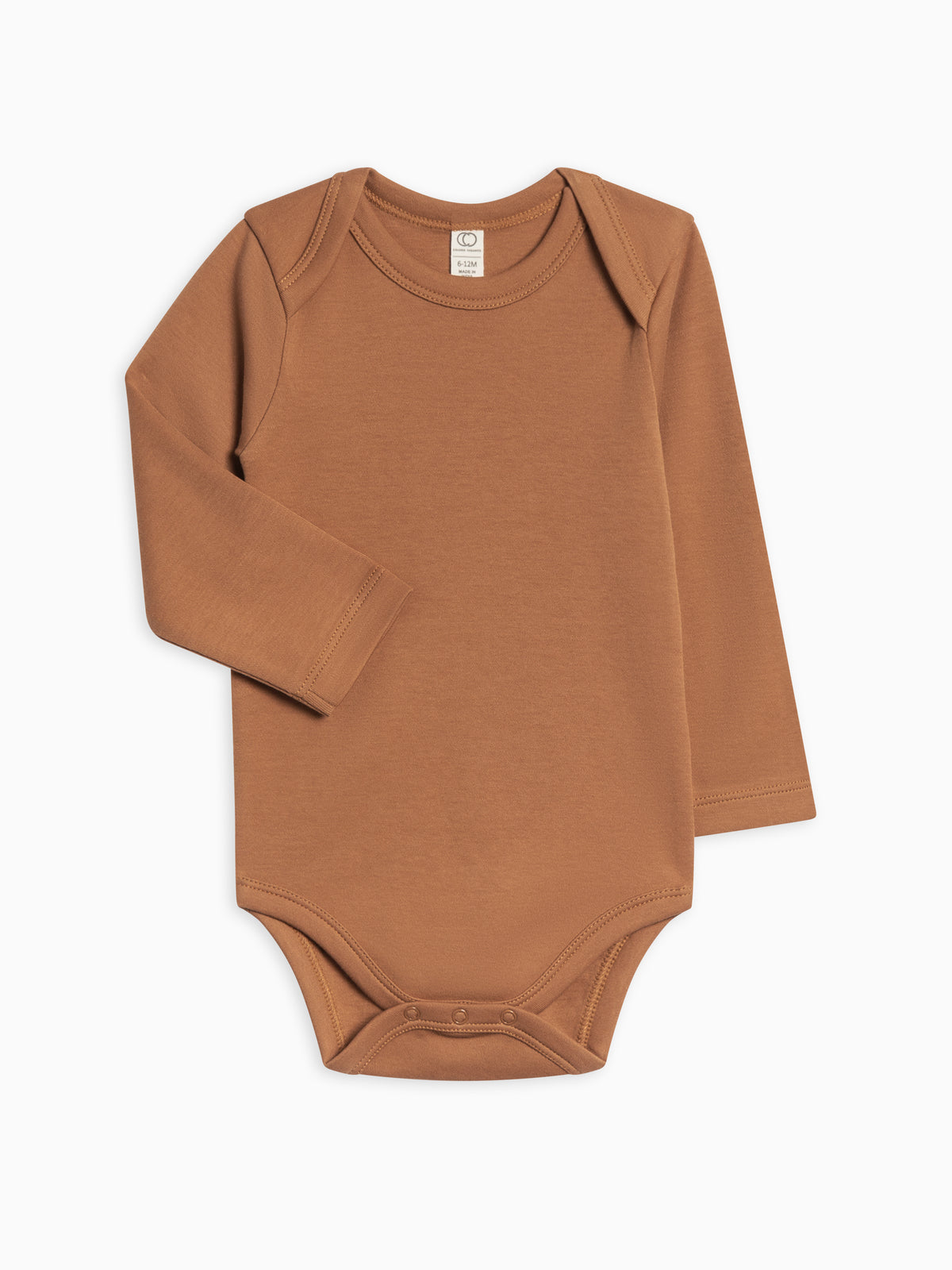 Classic Long Sleeve Bodysuit Baby : One Pieces : Bodysuits : Long Sleeves Colored Organics Organic Cotton Long Sleeve Baby Bodysuit | Colored Organics®