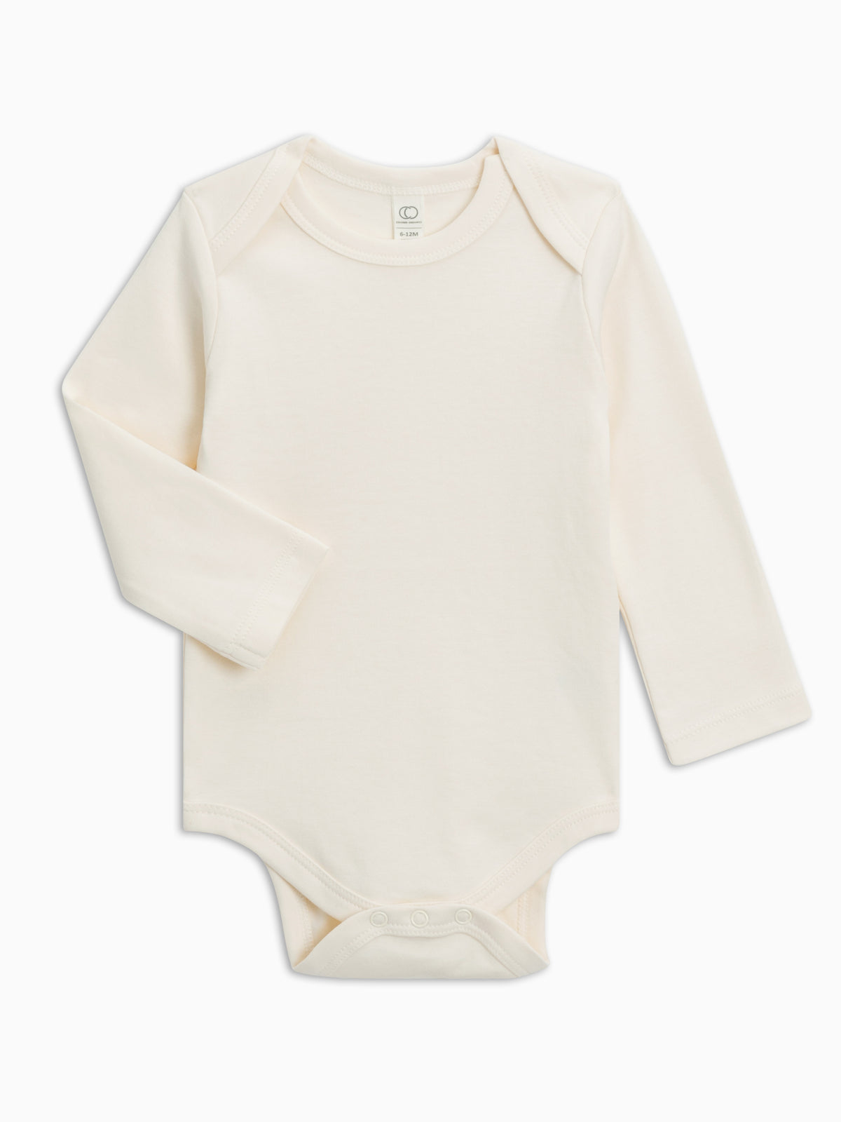 Classic Long Sleeve Bodysuit - Discontinued Sale : Baby : One Pieces : Bodysuits : Long Sleeves Colored Organics Organic Cotton Long Sleeve Baby Bodysuit | Colored Organics®