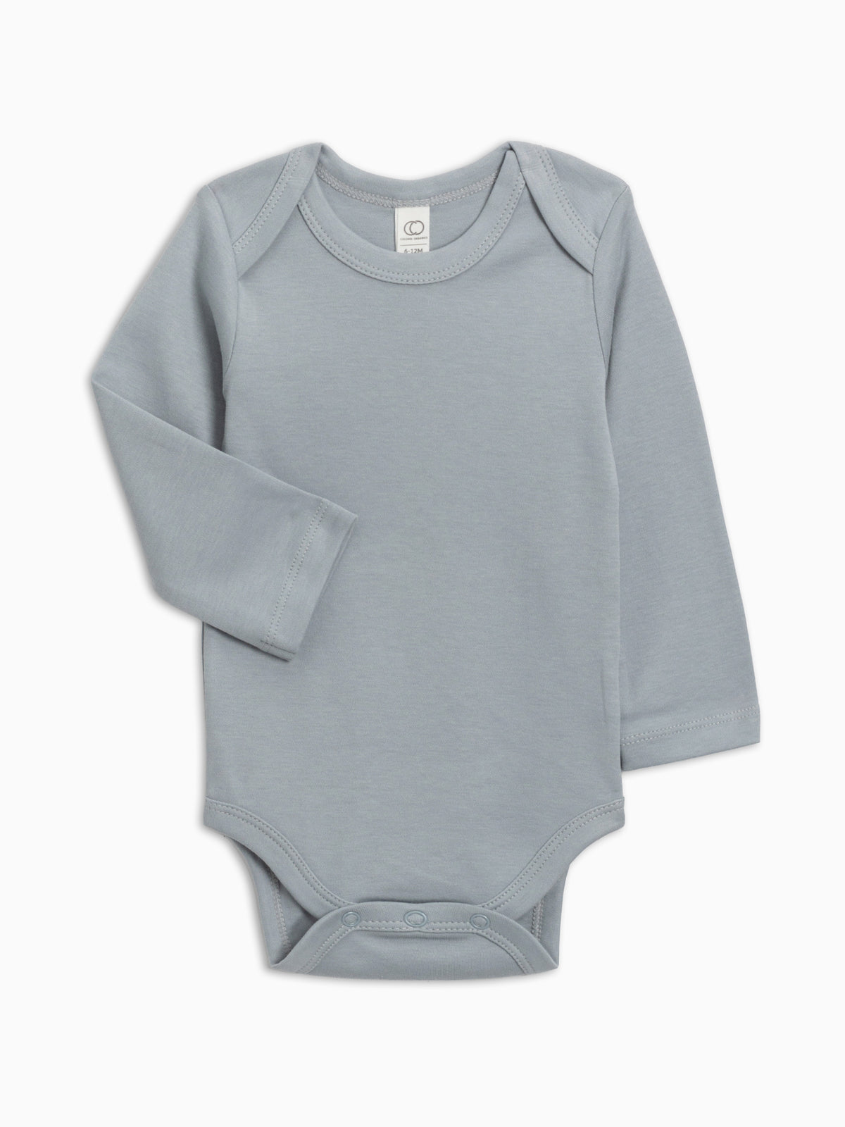 Classic Long Sleeve Bodysuit - Discontinued Sale : Baby : One Pieces : Bodysuits : Long Sleeves Colored Organics Organic Cotton Long Sleeve Baby Bodysuit | Colored Organics®