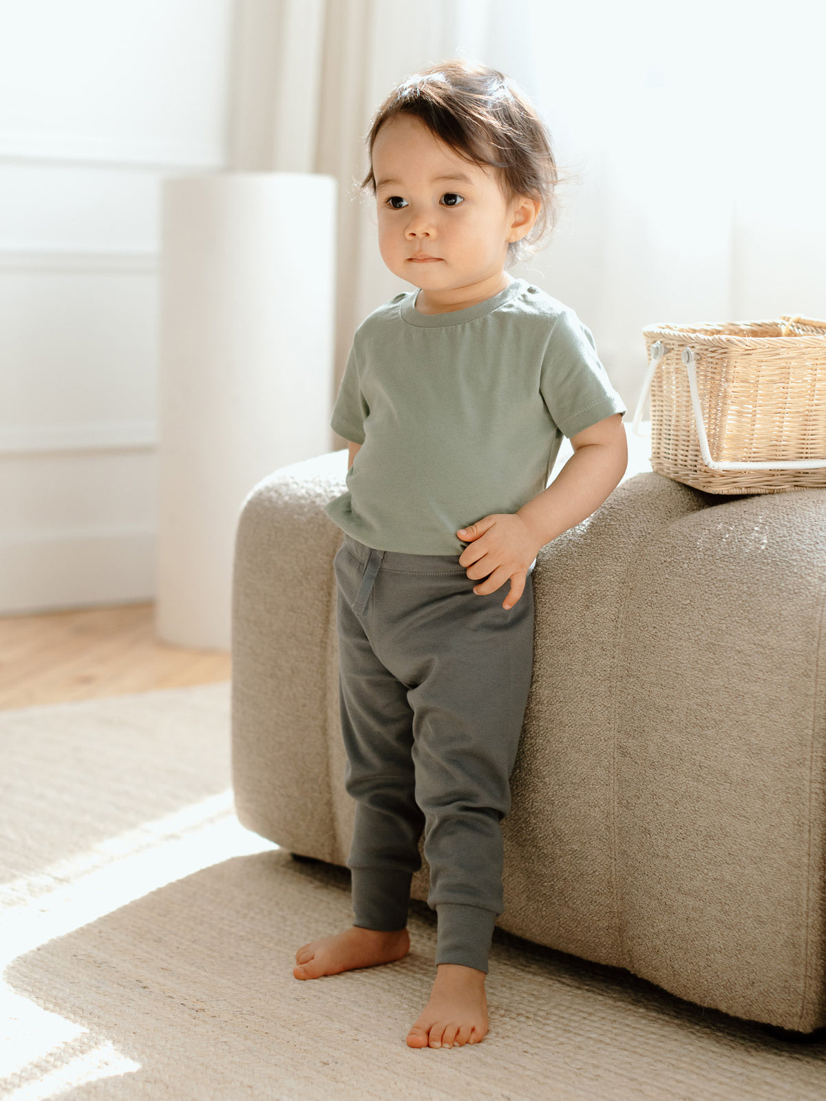 Classic Short Sleeve Tee - Crew Neck Baby-Kids : Tops : Tees : Short Sleeves Colored Organics Organic Cotton Baby Crew Neck Tee | Colored Organics®