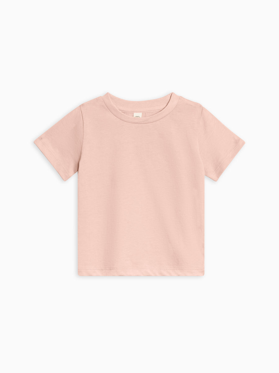 Classic Short Sleeve Tee - Crew Neck Baby-Kids : Tops : Tees : Short Sleeves Colored Organics Organic Cotton Baby Crew Neck Tee | Colored Organics®