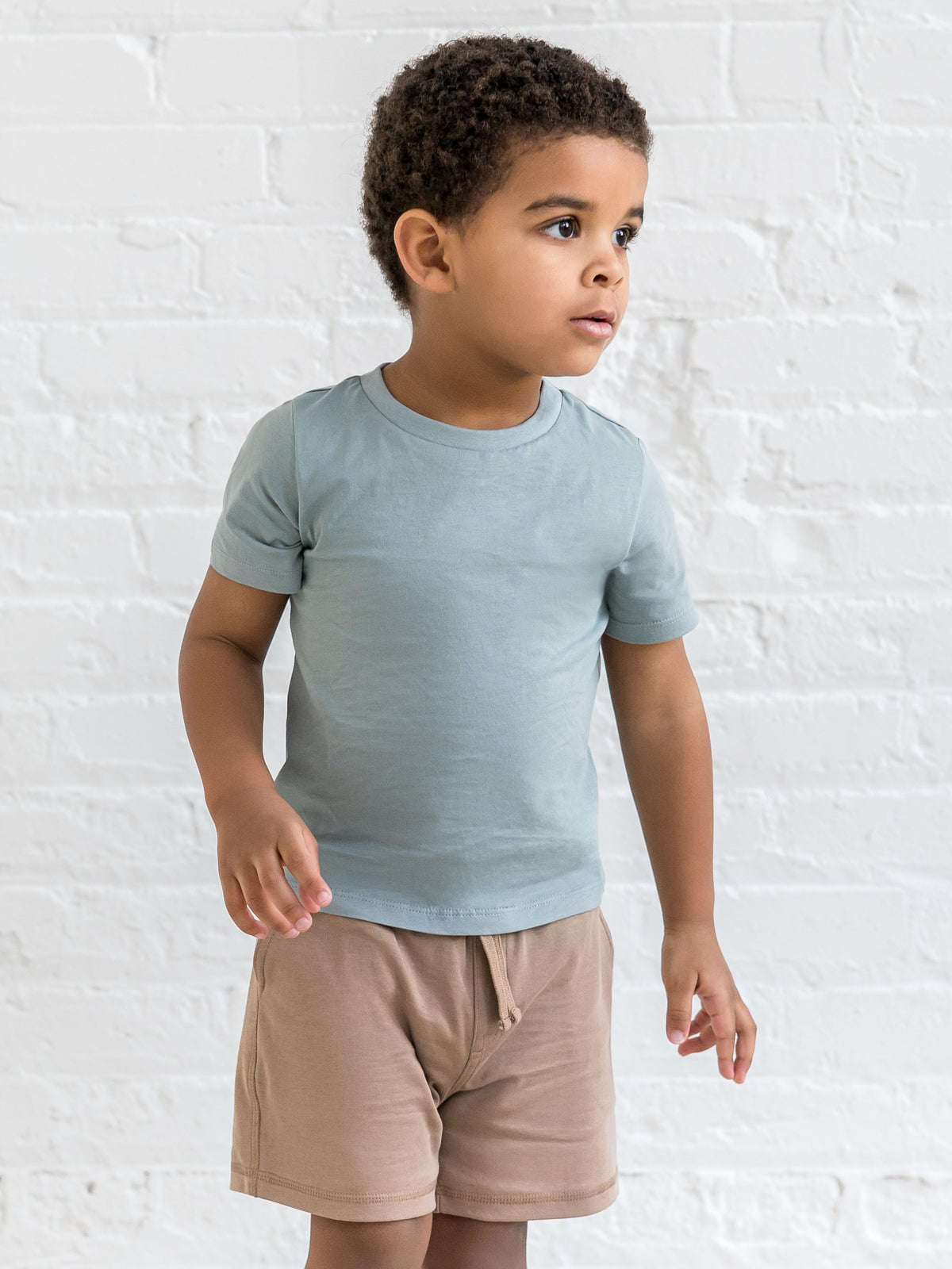 Classic Short Sleeve Tee - Crew Neck Baby-Kids : Tops : Tees : Short Sleeves Colored Organics Organic Cotton Baby Crew Neck Tee | Colored Organics®