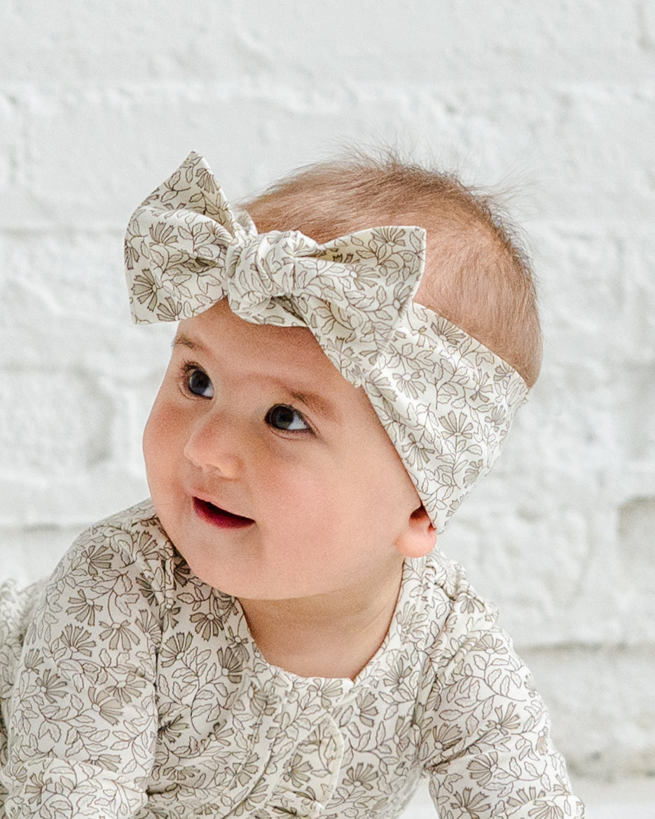Hattie Bow Wrap Sale : Baby : Accessories : Bows : Headbands Colored Organics Hattie Bow Wrap for Babies and Kids | Colored Organics®