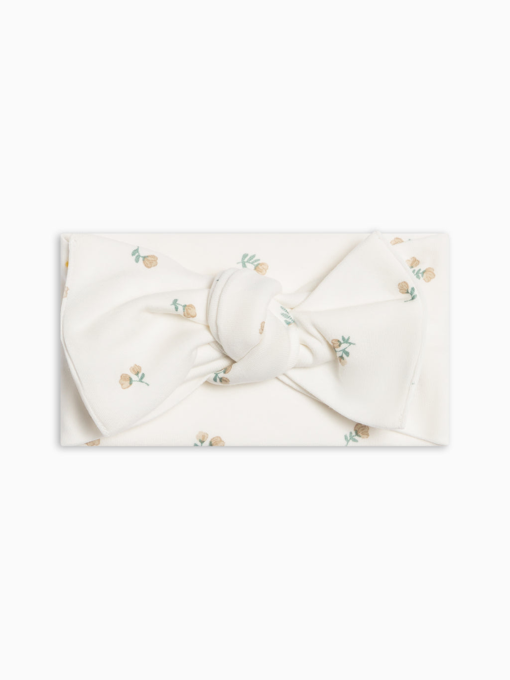 Hattie Bow Wrap - Palmer Floral / Dune + Laguna Sale : Baby : Accessories : Bows : Headbands KENDI by Colored Organics Hattie Bow Wrap - Palmer Floral / Dune | Colored Organics®