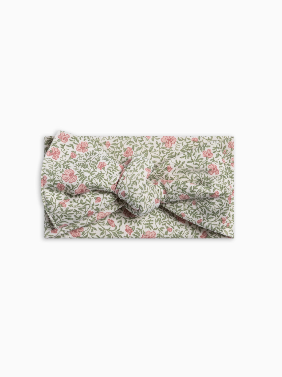 Hattie Bow Wrap - Janice Floral Baby : Accessories : Bows : Headbands KENDI by Colored Organics Hattie Bow Wrap | Colored Organics®