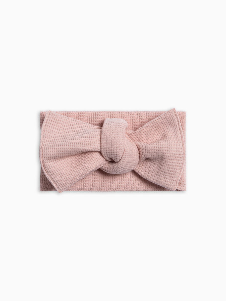 Waffle Bow Wrap - Woodford