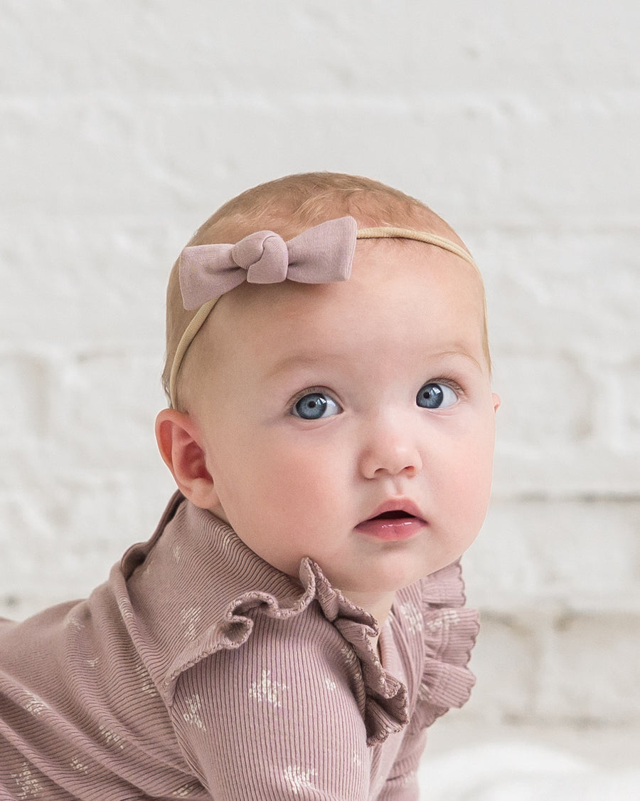 Cotton Dainty Bow Sale : Baby : Accessories : Bows : Headbands Colored Organics Cotton Dainty Bow for Babies and Kids | Colored Organics®