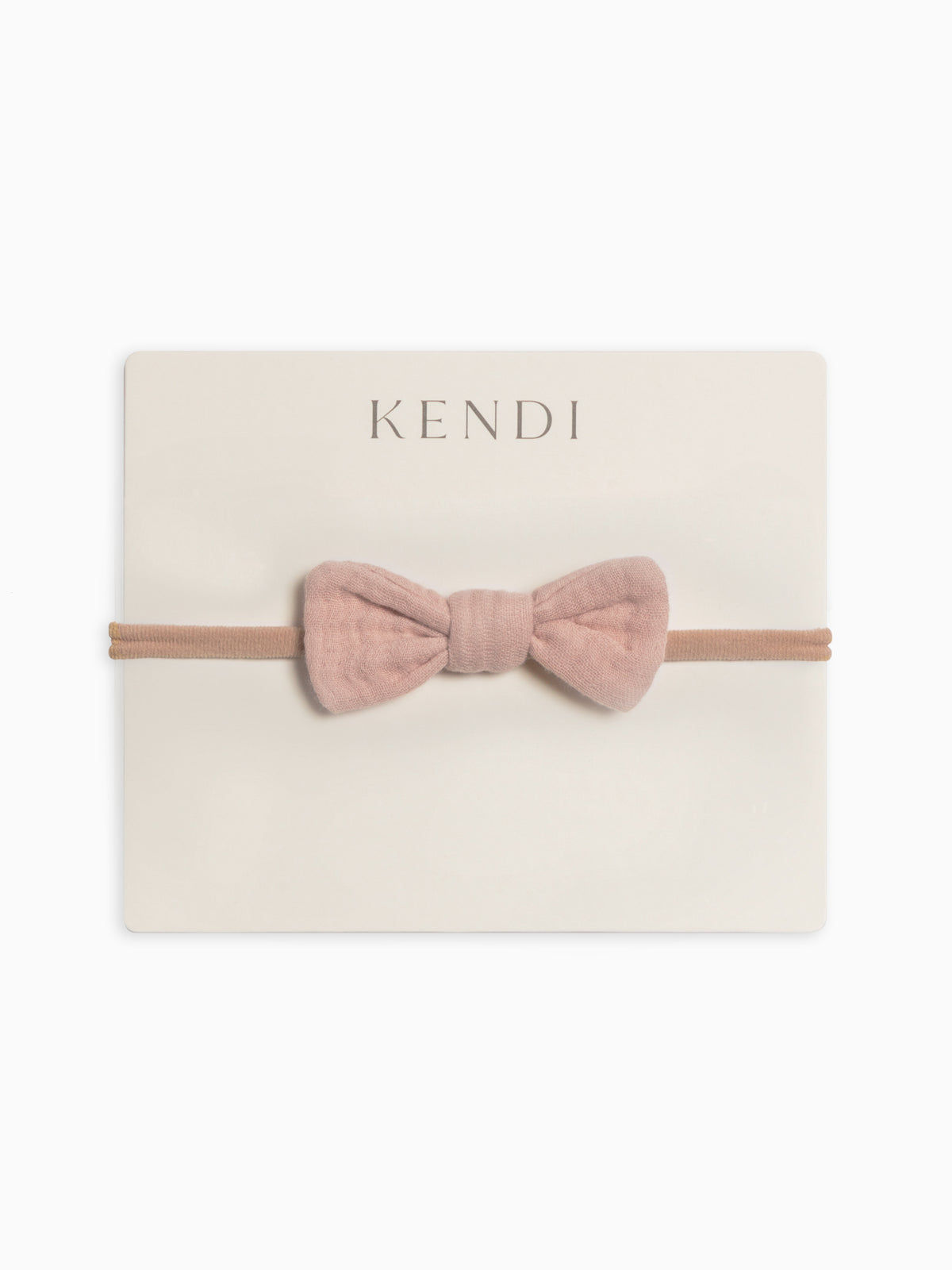 Classic Muslin Dainty Bow Baby : Accessories : Bows : Headbands KENDI by Colored Organics Organic Muslin Baby Dainty Bow Hair Clip | Colored Organics®
