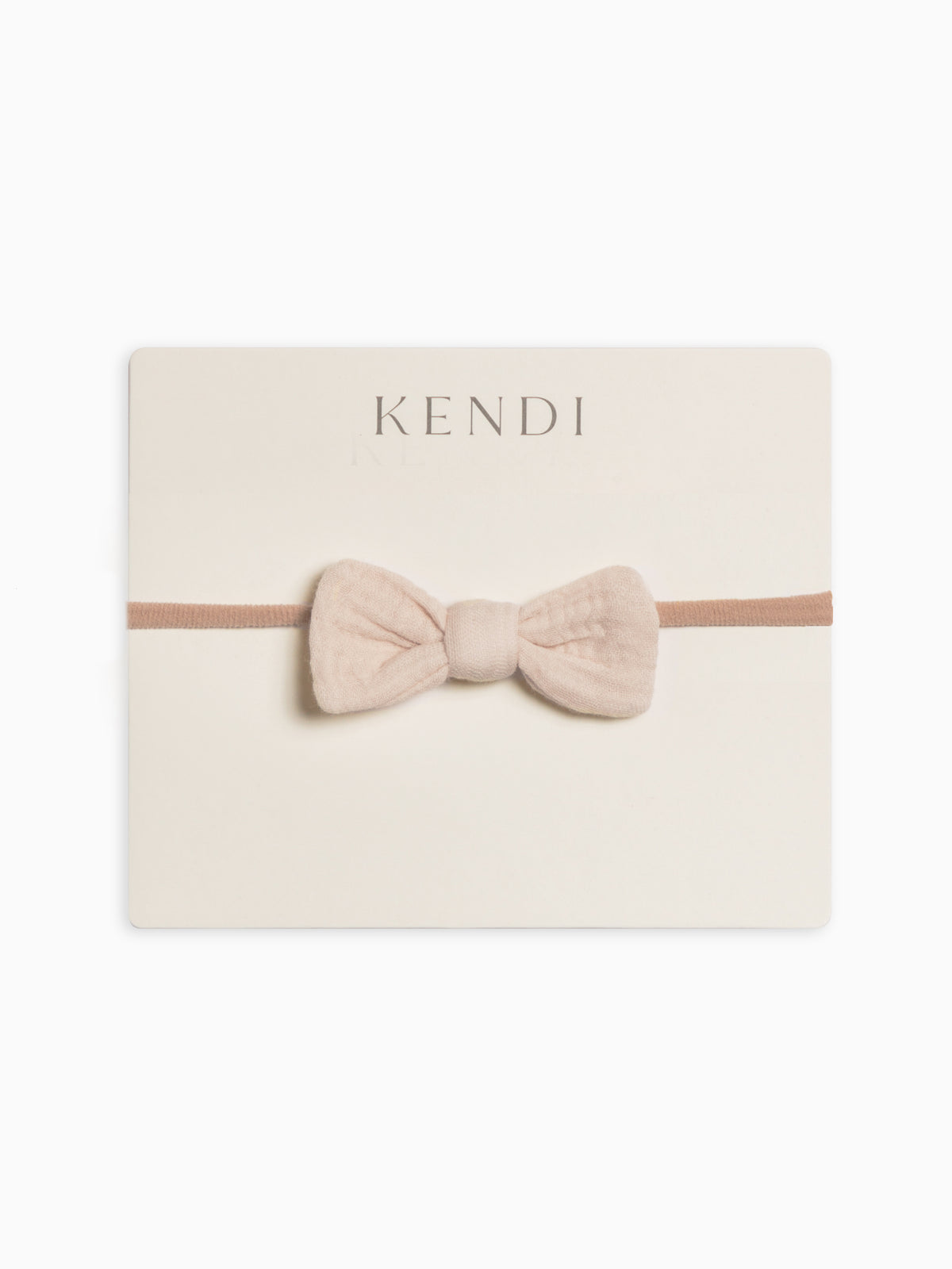 Classic Muslin Dainty Bow Baby : Accessories : Bows : Headbands KENDI by Colored Organics Organic Muslin Baby Dainty Bow Hair Clip | Colored Organics®