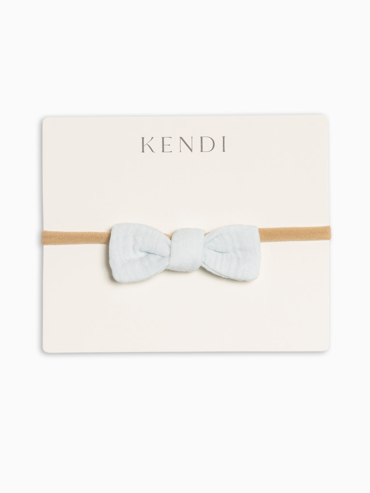 Muslin Dainty Bow - Golf  KENDI by Colored Organics Muslin Dainty Bow - Golf (Organic) | Colored Organics®