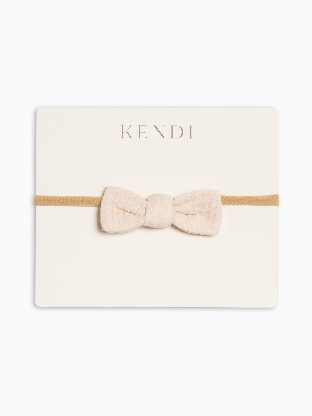 Muslin Dainty Bow - Golf  KENDI by Colored Organics Muslin Dainty Bow - Golf (Organic) | Colored Organics®