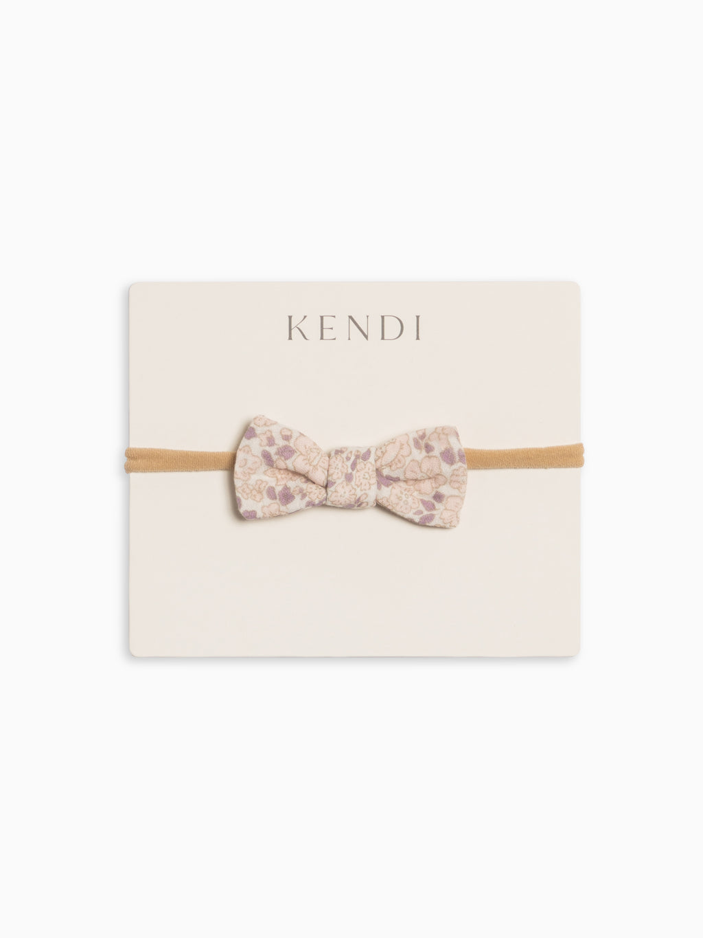Muslin Dainty Bow - Vionna Floral / Shell + Fog Sale : Baby : Accessories : Bows : Headbands Kendi Muslin Dainty Bow - Vionna Floral / | Colored Organics®