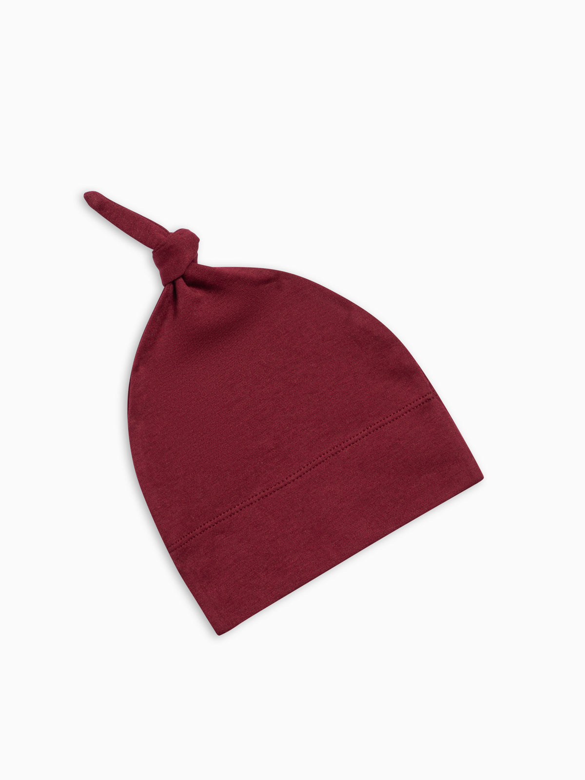 PRE ORDER Knotted Hat - Pomegranate Baby : Accessories : Hats KENDI by Colored Organics Knotted Hat for Baby and Newborn | Colored Organics®