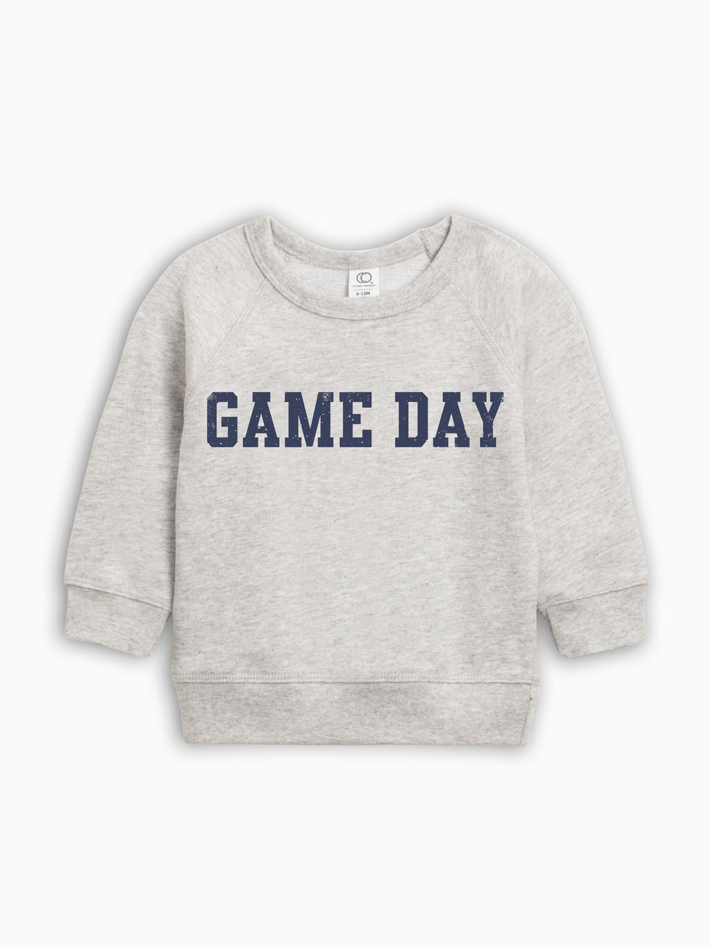 Game Day Lightweight French Terry Pullover Baby-Kids : Tops : Pullovers : Long Sleeves Colored Organics Game Day Lightweight French Terry | Colored Organics®