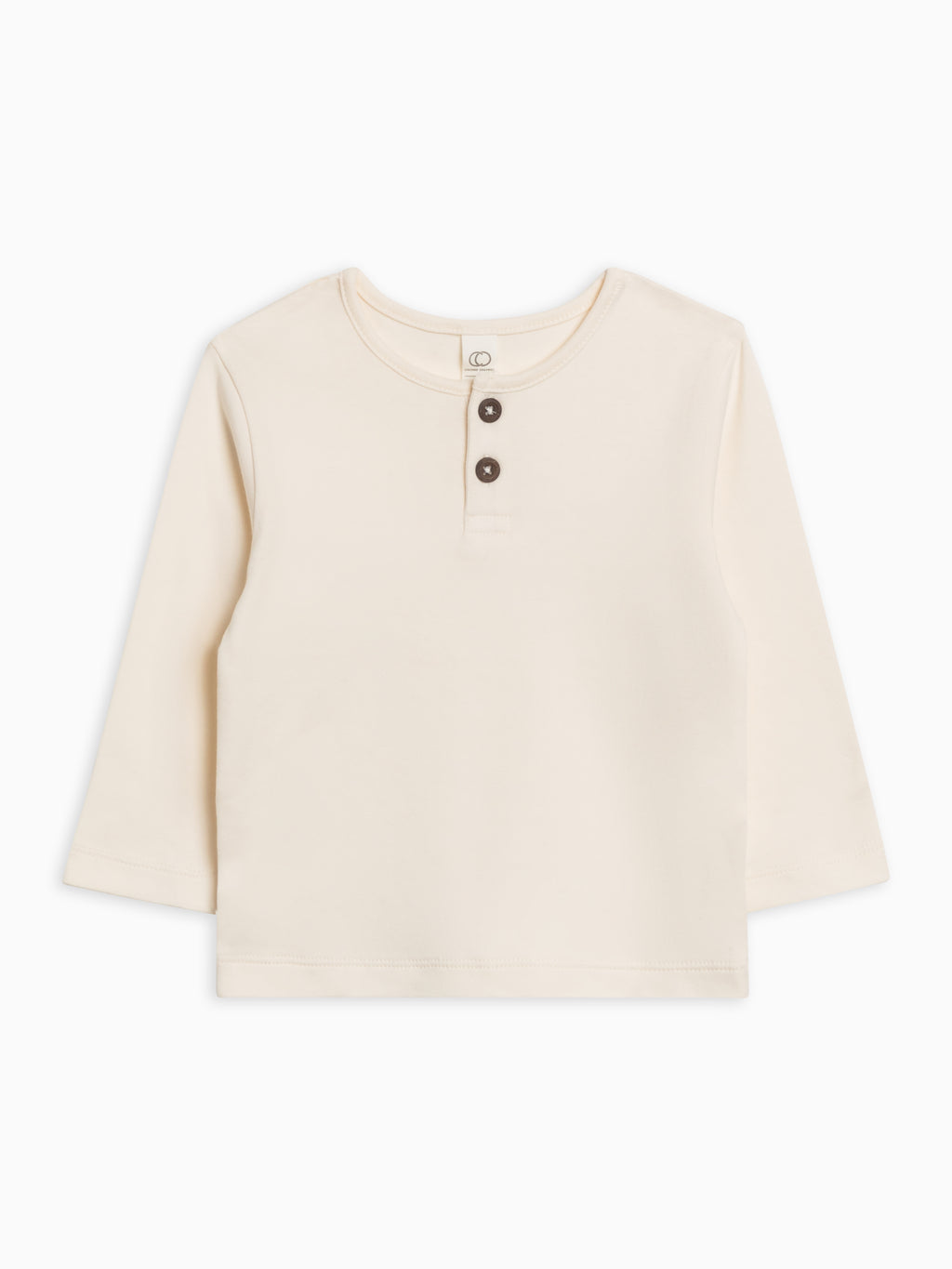 Reef Long Sleeve Henley Sale : Baby-Kids : Tops : Tees : Long Sleeves Colored Organics Reef Long Sleeve Henley for Baby | Colored Organics®