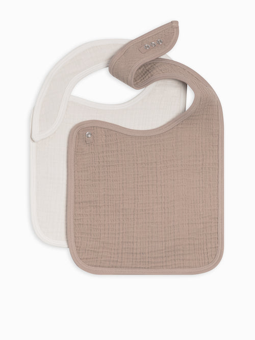 2-Pack Muslin Bibs Sale : Baby : Gear : Bibs : Feeding Kendi 2-Pack Muslin Bibs for Babies and Kids | Colored Organics®