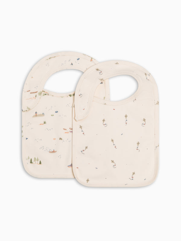 2-Pack Bibs - Kite + Lake