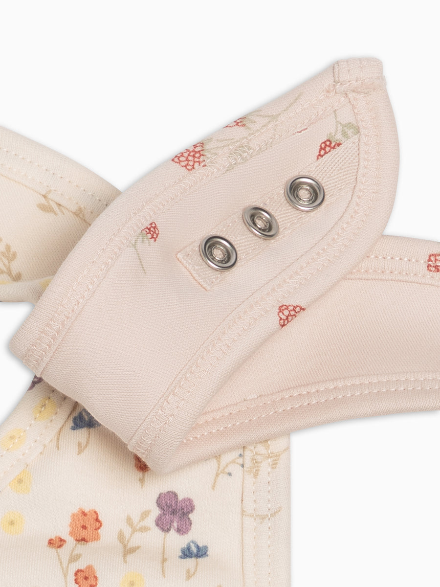 2-Pack Bibs - Margot Floral + Raspberries Baby : Gear : Bibs : Feeding Kendi PRE ORDER 2-Pack Bibs - Margot Floral + | Colored Organics®