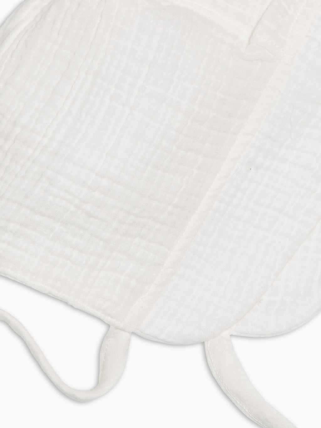 Muslin Bonnet - Coconut Sale : Baby : Accessories : Hats KENDI by Colored Organics Muslin Bonnet - Coconut for Baby | Colored Organics®