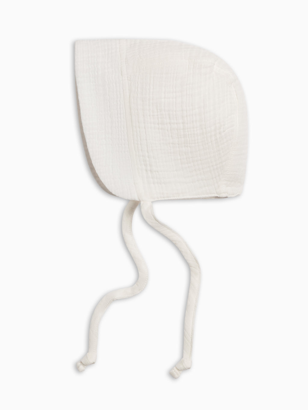 Muslin Bonnet - Coconut Sale : Baby : Accessories : Hats KENDI by Colored Organics Muslin Bonnet - Coconut for Baby | Colored Organics®