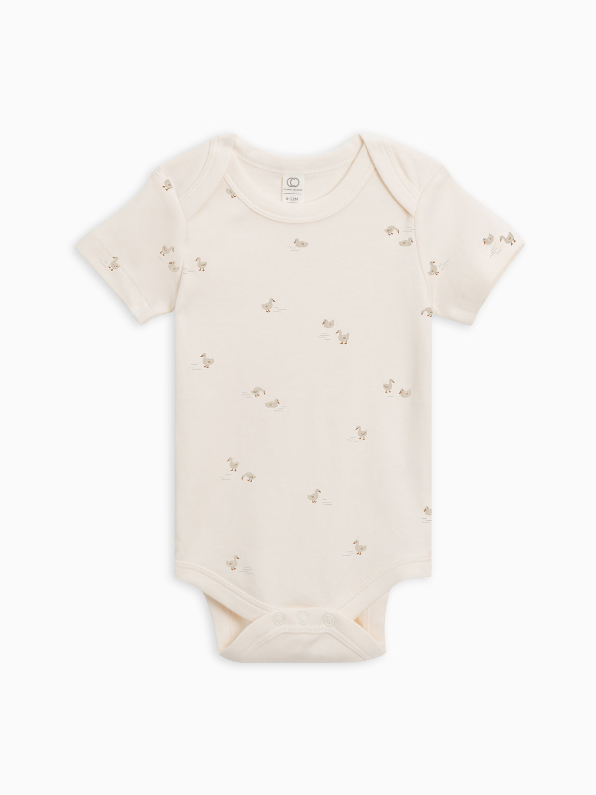 Afton Bodysuit - Duck / Oat + Chai  KENDI by Colored Organics Afton Bodysuit - Duck / Oat + Chai | Colored Organics®