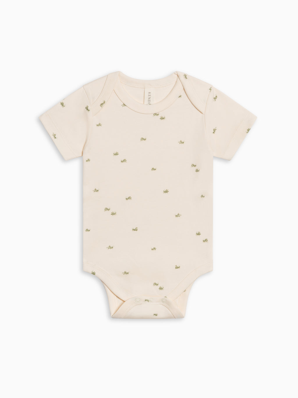 Afton Bodysuit - Grasshopper / Fern + Mint Baby : One Pieces : Bodysuits : Short Sleeves Kendi Afton Bodysuit - Grasshopper / Fern + | Colored Organics®