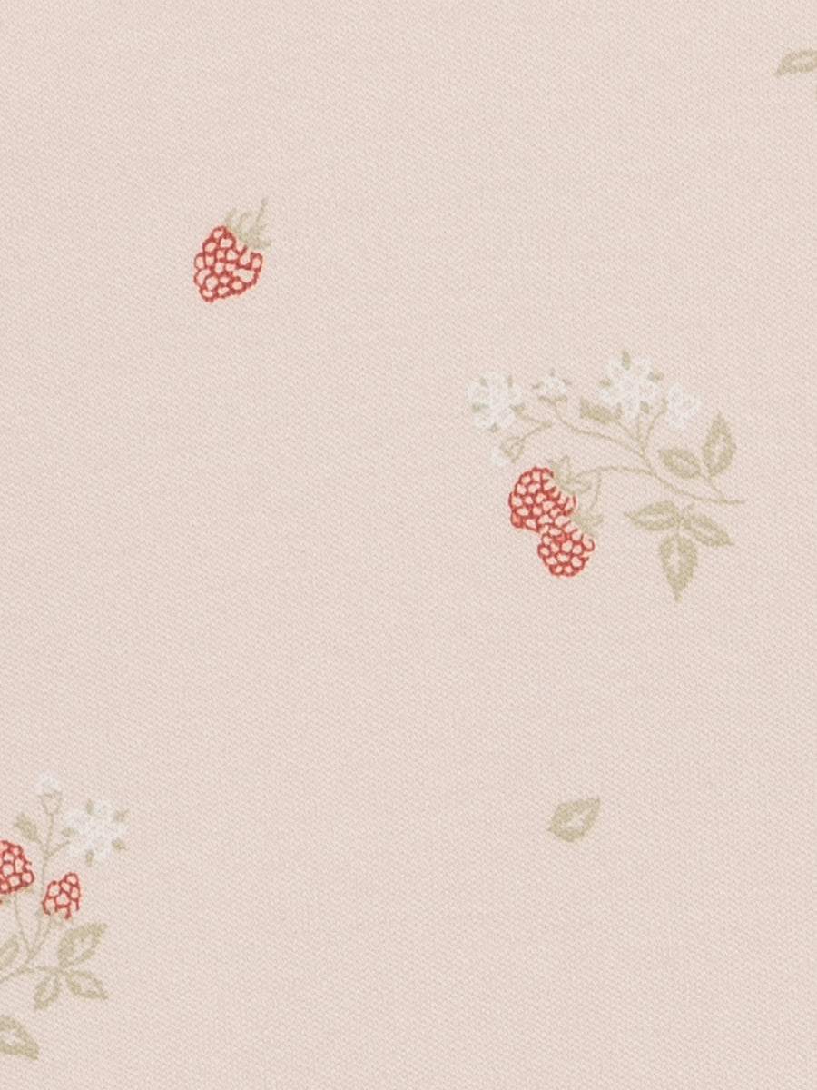 Afton Bodysuit - Raspberries / Shell + Mint Baby : One Pieces : Bodysuits : Short Sleeves Kendi PRE ORDER Afton Bodysuit - Raspberries | Colored Organics®