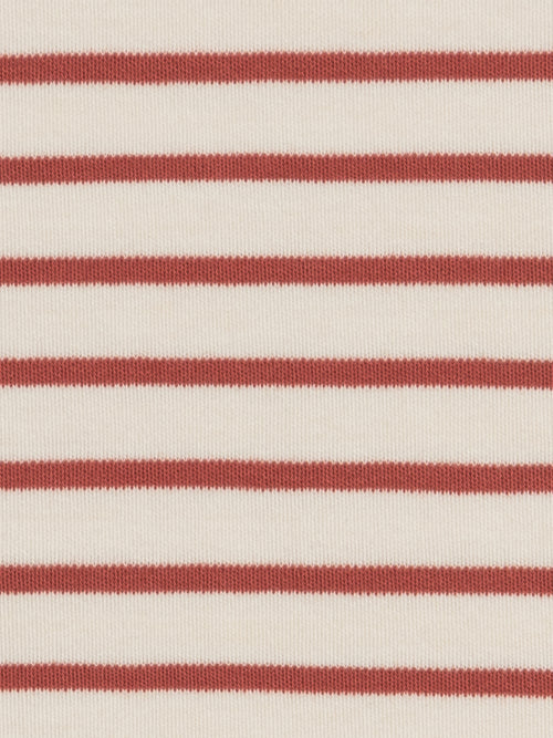 Afton Bodysuit - Ron Stripe / Barn Baby : One Pieces : Bodysuits : Short Sleeves Kendi PRE ORDER Afton Bodysuit - Ron Stripe / | Colored Organics®